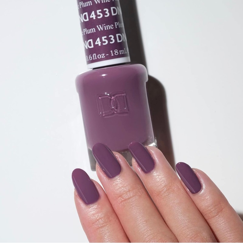 DND GEL DUO 453 PLUM WINE
