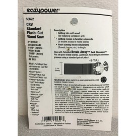 Eazypower 50622 Isomax CRV Standard Flush-Cut Wood Saw