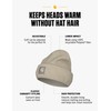 Carhartt Women's Knit Satin-Lined Beanie, Oat Milk, One Size