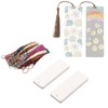 80 Sets Blank Bookmarks 5.5in Long 2in Wide Smoothing Widely