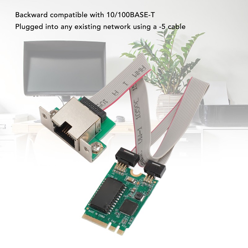 Mini PCIE Gigabit Network Adapter Ethernet Card 10/100/1000Mbps Rate Full