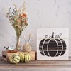Distressed Pumpkin Stencil - Harvest-Themed Decor and Crafts, Fall Stencils
