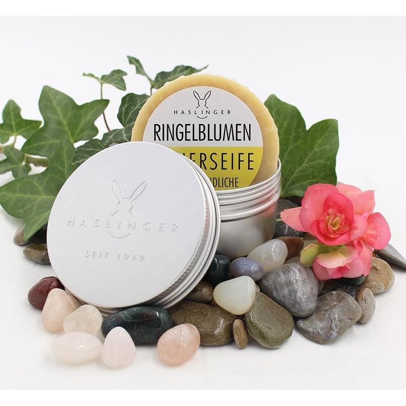 Jabón Afeitar Haslinger Caléndula with Jabonera 60 g