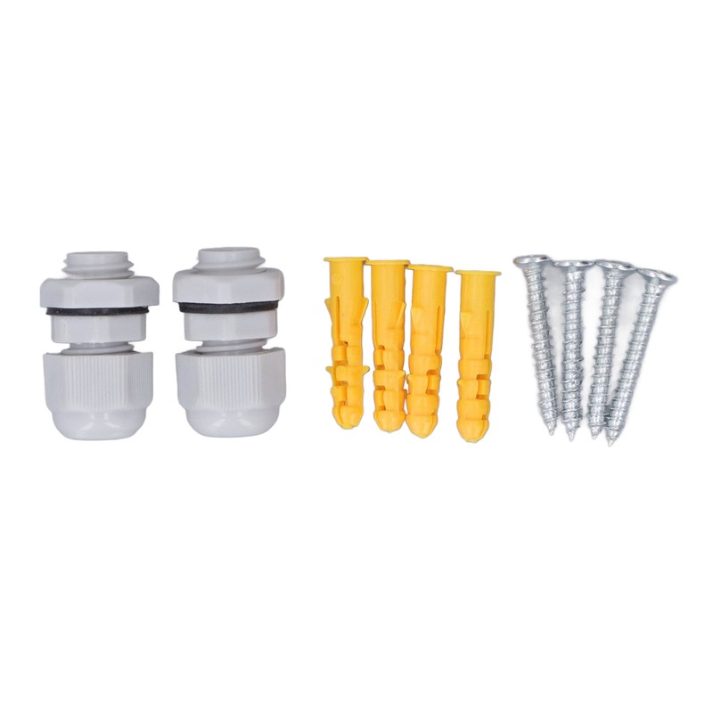 Circuit Breaker Box Waterproof 2 Holes EU Socket 250VAC Power
