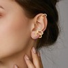 Ear Cuff Gold Pack of 3, Copper, does not have