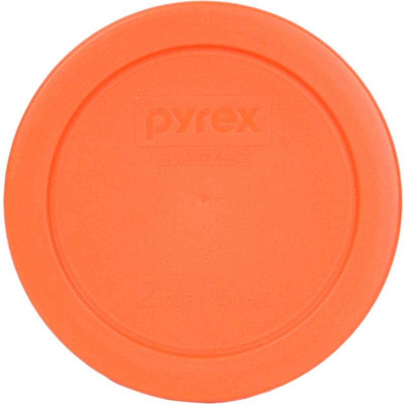Pyrex (3) 7202-PC 1-Cup Green, (3) 7200-PC 2-Cup Orange, (3)