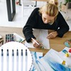 6 PCS Refillable Watercolour Brush Pens Set, Watercolour Pens, Water