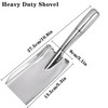 Garden Shovel Hand Trowel, Heavy Duty Stainless Steel Garden Tools,
