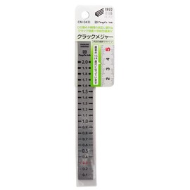 Niigataseiki SK CM-SKD Crack Measure, Quick Level, Straight Scale Type, Made in Japan