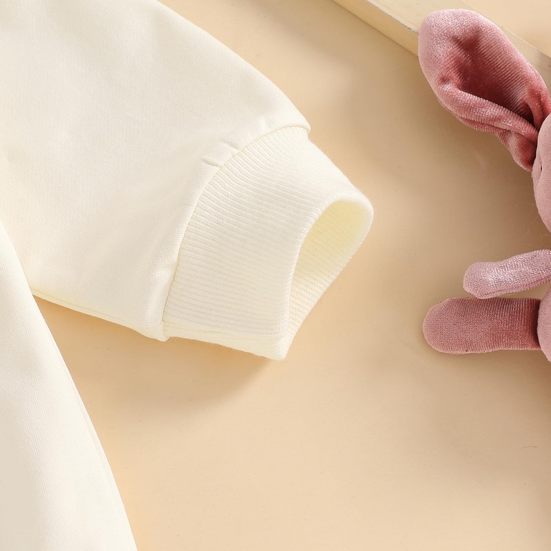 My First Valentines Day Baby Girl Outfit Love Sweatshirt Romper