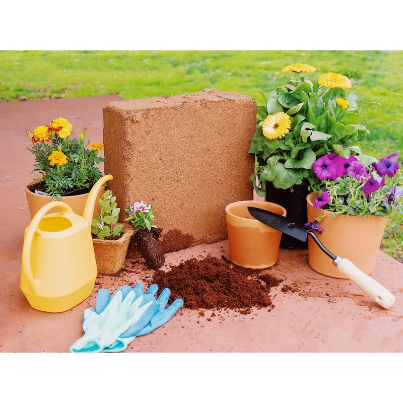 Coco Coir for Plants 1-Pack – 2.6 Cu. Ft. Compressed