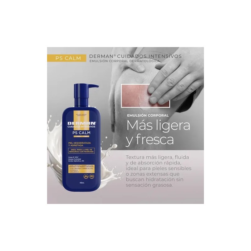 Derman Cuidados Intensivos PS Calm | Emulsión | 400 mL