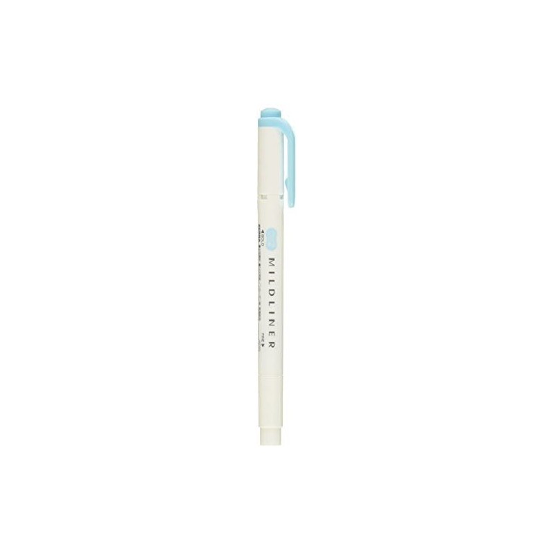 Zebra High Lighter Mildliner, Mild Blue (WKT7-MBL)