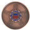 Saint Michael & U.S. Secret Service Commemorative Coin – Bronze