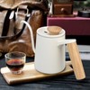 Stainless Steel Handle Drip Coffee Pot Long Gooseneck Spout Drip