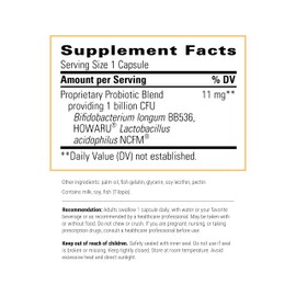 Integrative Therapeutics Integrative Therapeutics Probiotic Pearls - Digestive Health & Gut Health Supplement* - Lactobacillus Acidophilus & Bifidobacterium - Daily Digestive Supplement for Men & Women* - 30 Capsules