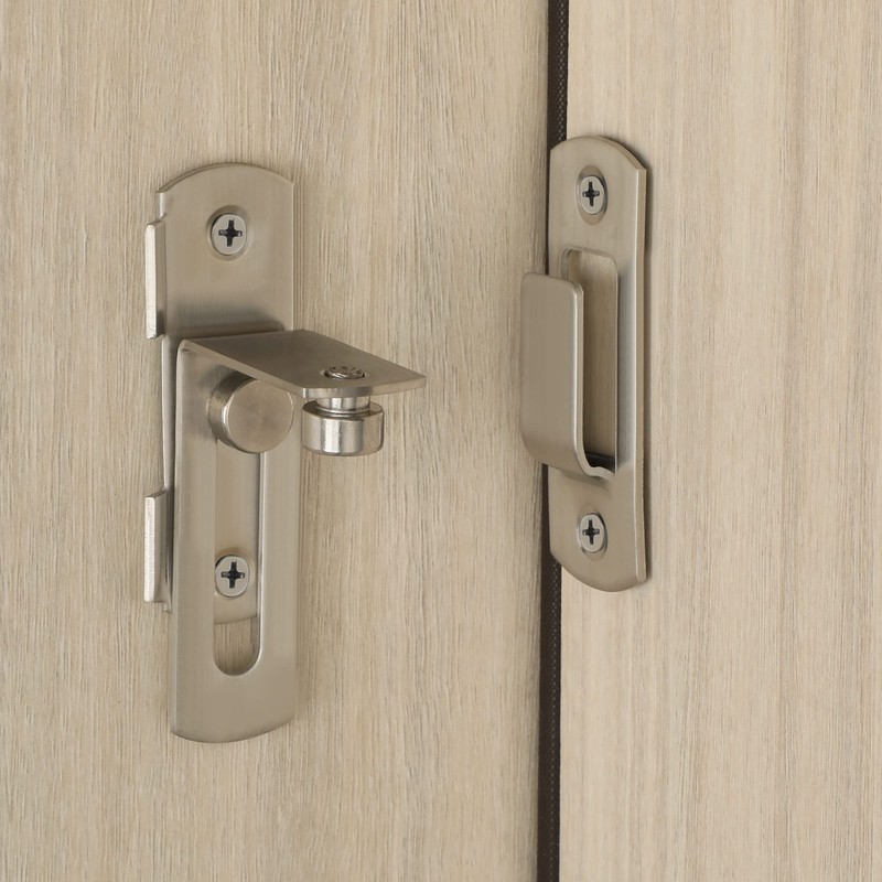 Alise SUS304 Stainless Steel Flip Latch Right Angle Gate Latches