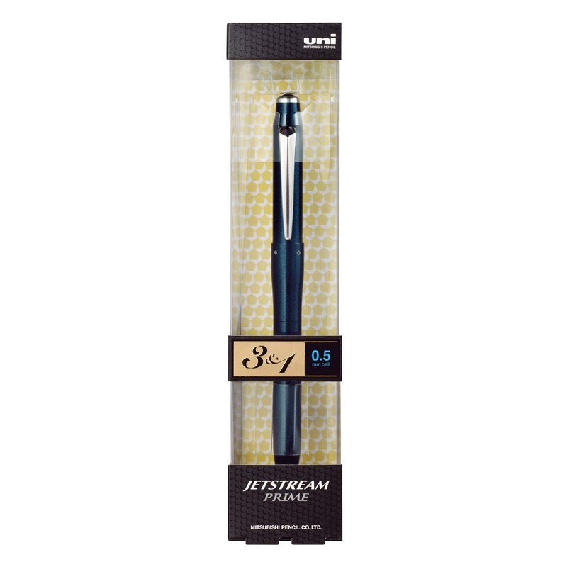 Mitsubishi Pencil MSXE4500005D.9 Multifunction Pen Jetstream Prime 3&1 0.5 Dark