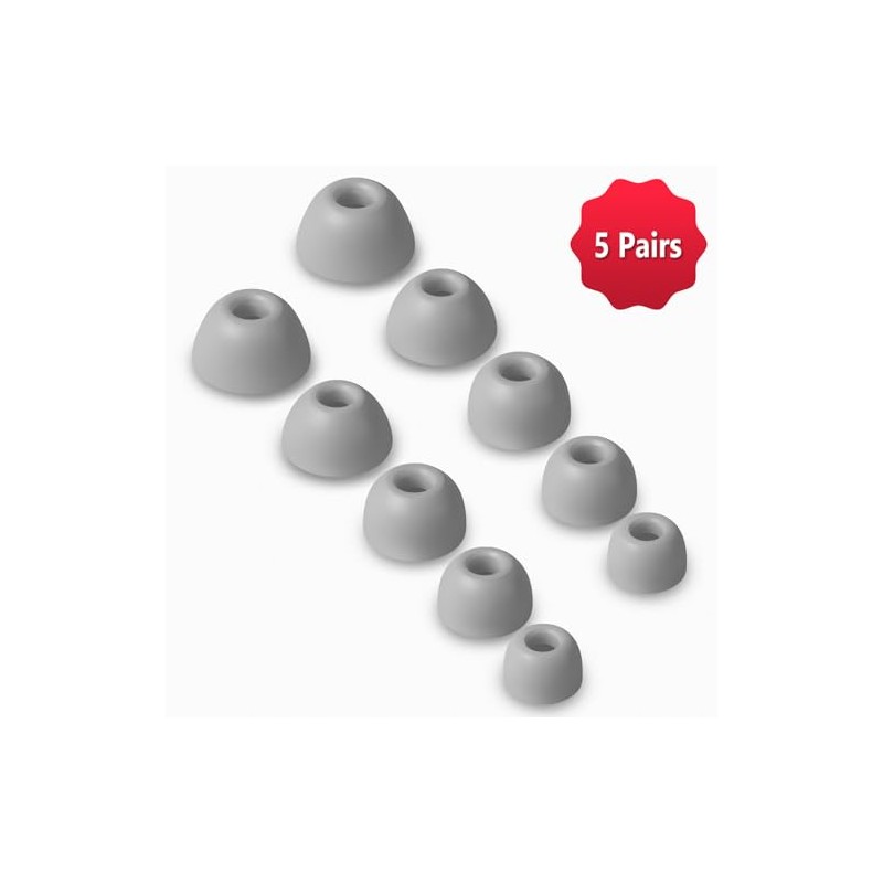Geiomoo Silicone Ear Tips for Beats Powerbeats Pro 2, Replacement