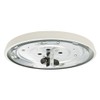 Casablanca 99076 Incandescent Low Profile Fitter-Wet, Snow White