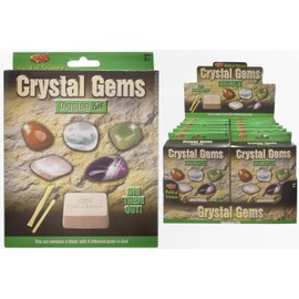KandyToys World of Science Crystal Gems Digging Kit | Science Kit | Excavation Kits For Kids