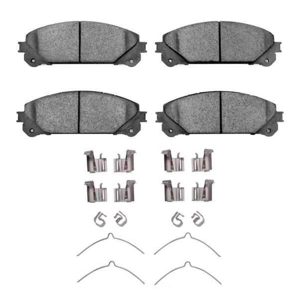 DFC Frt Ceramic Brake Pads DFC 1551-1324-01