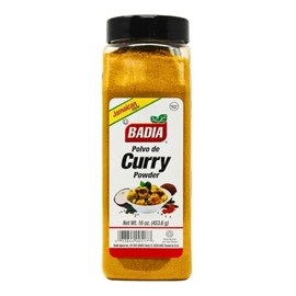 Badia Spices inc Curry Powder, 16-Ounce (Pack of 3)