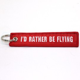 Rotary13B1 - I'd Rather BE Flying - Keychain