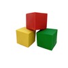 Lanco 8424678904149 Green Cube; 100% Natural Rubber, Green, 200 g