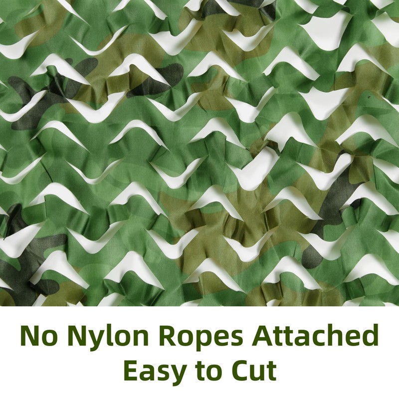GHILEO Camo Netting Camouflage Net for Hunting Blinds, Party Decoration,