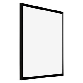 yd. Your Decoration - Picture Frame 35 x 35 cm - Matte Black - Plastic Picture Frame with Acrylic Glass - Anti-Reflective - 35 x 35 cm Frame - Bordeaux