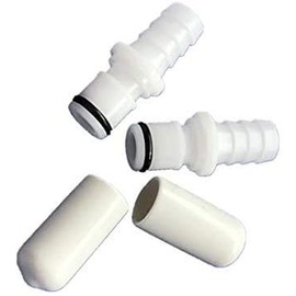 IKSI Replace 2 M236 Male Connectors + 2 Caps for Testing Sleep Number Bed Air Chamber leaks