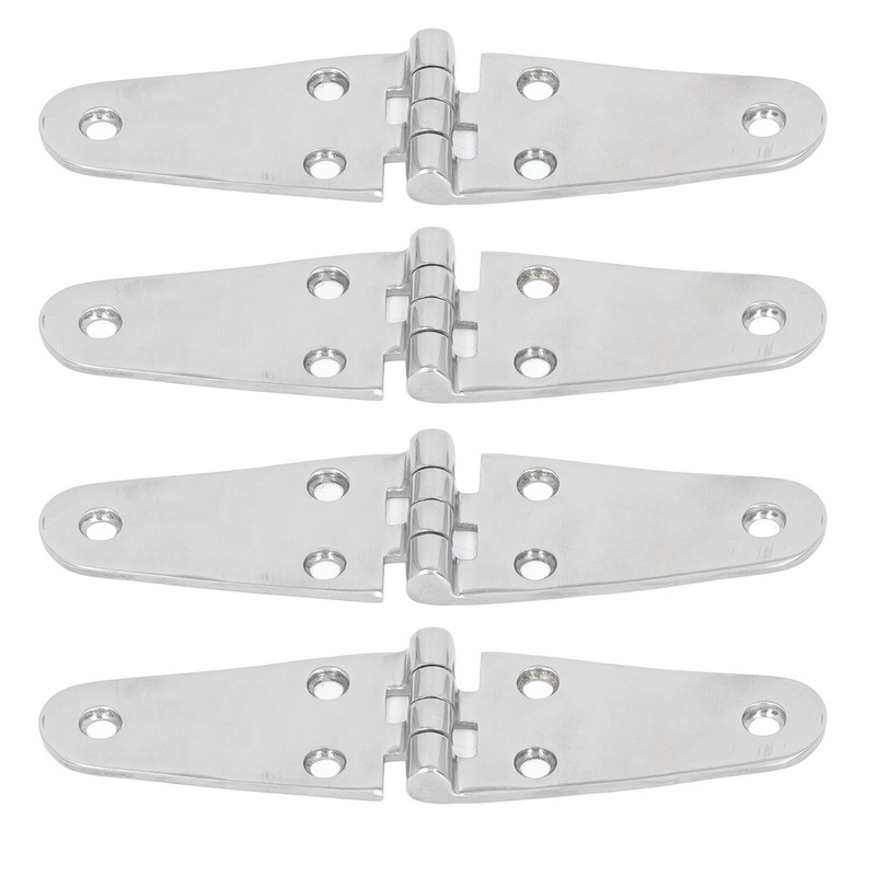 4Pcs Door Hinges 316 Stainless Steel Marine Grade for Boat