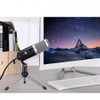 System-S Condenser Microphone USB Connection with Stand in Black
