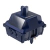 DUROCK Blue Lotus Switch, High Precision T1 Tactile Switches 65g Long Spring Pre-Lubed RGB Heavy Tactile Keyboard Switches (DUROCK Blue Lotus, 110pcs)