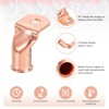 MECCANIXITY 8pcs 4/0 Awg 90° Bent Copper Lugs Battery Cable