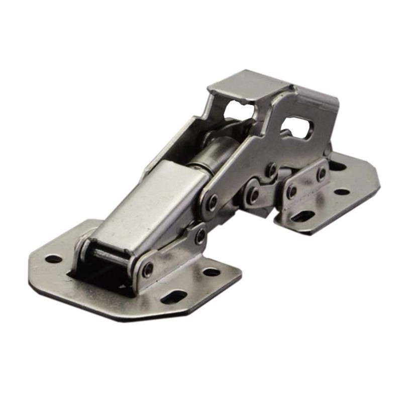 2Pcs 90 Degree Door Hinges Kitchen Cabinet Folding Hinge with