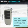 D3B Garage Door Opener Remote Control, Compatible with Guardian 2211-L