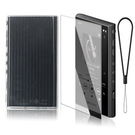 Soft TPU Crystal Clear TPU Case Compatible with Walkman Sony Nw-A306 Series Nw-A306 Nw-A307 A300 Music Player (Clear)