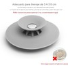 5PC Tapones de Drenaje de Silicona 2 en 1