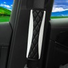 Mandark 2PCS Car Seat Belt Covers, Soft Leather Vehicle Seatbelt