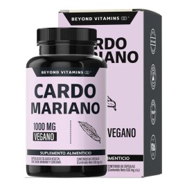Beyond Vitamins  Cardo Mariano - Silimarina 100 Natural Y Vegano  Milk Thistle  Con Raz De Curcuma Cpsulas (curcumina, curcuminoides) - Vitaminas...  