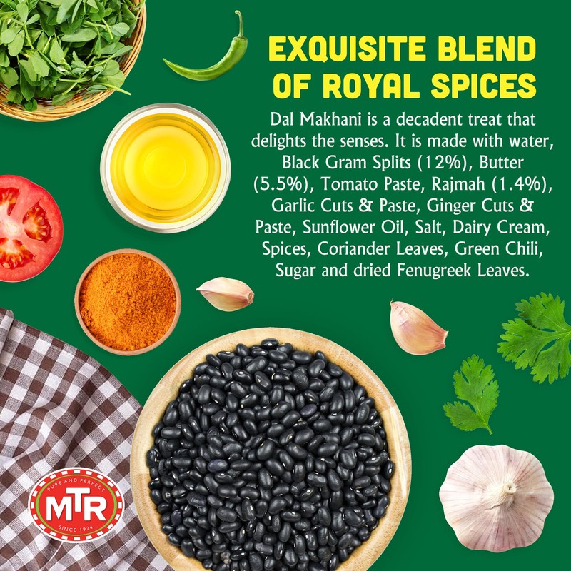 MTR Ready To Eat Dal Makhani Pack Of 10 (300