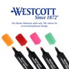Westcott Highlighter Pens Pack of 10 Red | Pack of