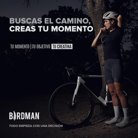 BIRDMAN Creatina Monohidratada de Alta Pureza en Cápsulas | Pre Workout y Post Workout | Sin Cafeína | Sin Gluten | Sin Azúcar | Sin Sabor | 50 Porciones | 250 Cápsulas