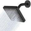 Nuodan High Pressure Rain Shower Head with 6'' Shower Arm