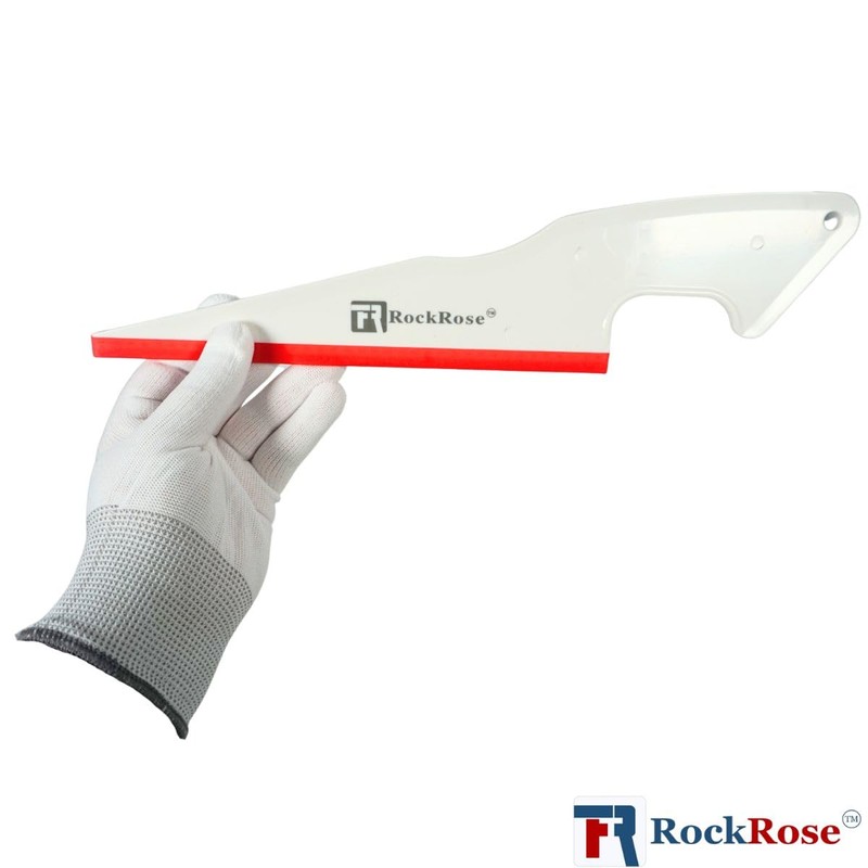 Swordfish Precision Red Squeegee Professional-Grade Window Tinting Tool for Automotive,