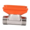 Water Flowmeter Digital Display Flow Sensor Stainless Steel Acid Alkali