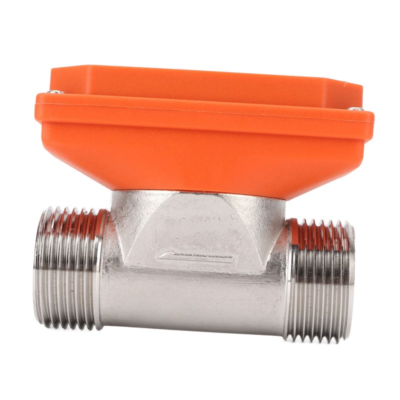 Water Flowmeter Digital Display Flow Sensor Stainless Steel Acid Alkali