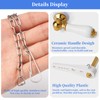 Toilet Flush Handle Eeplacement Kit Zinc Alloy Metal Toilet Handle